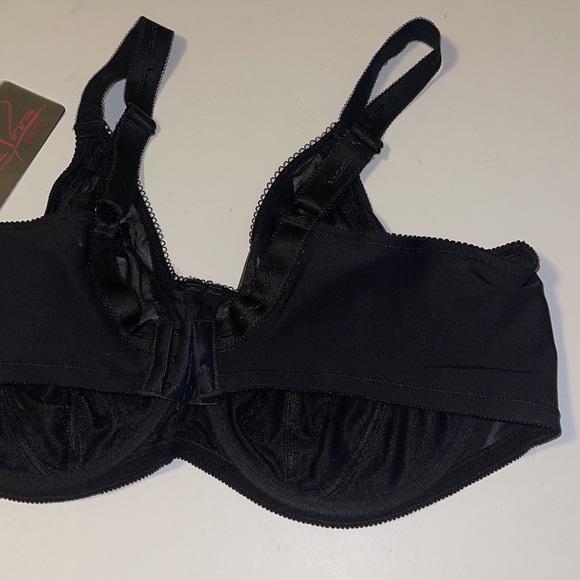🆕 Love Love “Ornella” Black Underwire Bra - Size 46DD / DD46 - Picture 8 of 9